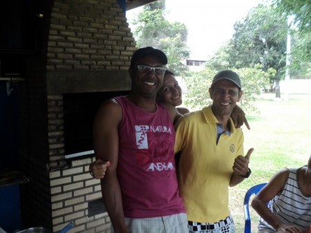 Gilmar, Juliana e Dodó