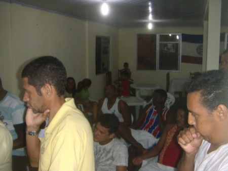 Todos atentos a reunião